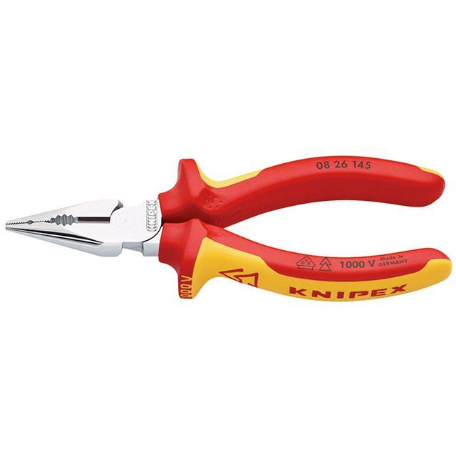 KNIPEX 0826-145 ニードルノーズペンチ(SB) ・0826-145SB クニペックス ハンドツール