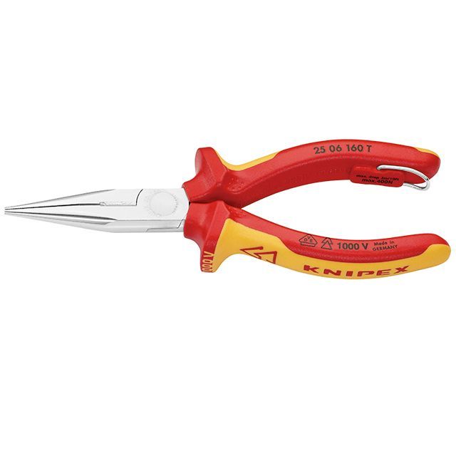 KNIPEX 2506-160TBK 縁切りラジオ受信機プライヤー 落っこちる押しとどめる（BK） ・2506-160TBK クニペックス お手々物の具