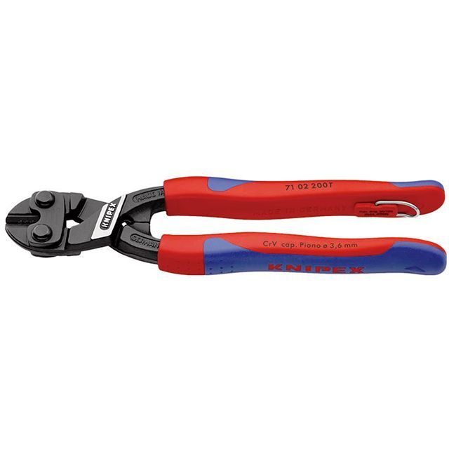 KNIPEX 7102-200TBK 小型クリッパー 落っこちる押しとどめる（BK） ・7102-200TBK クニペックス お手々物の具