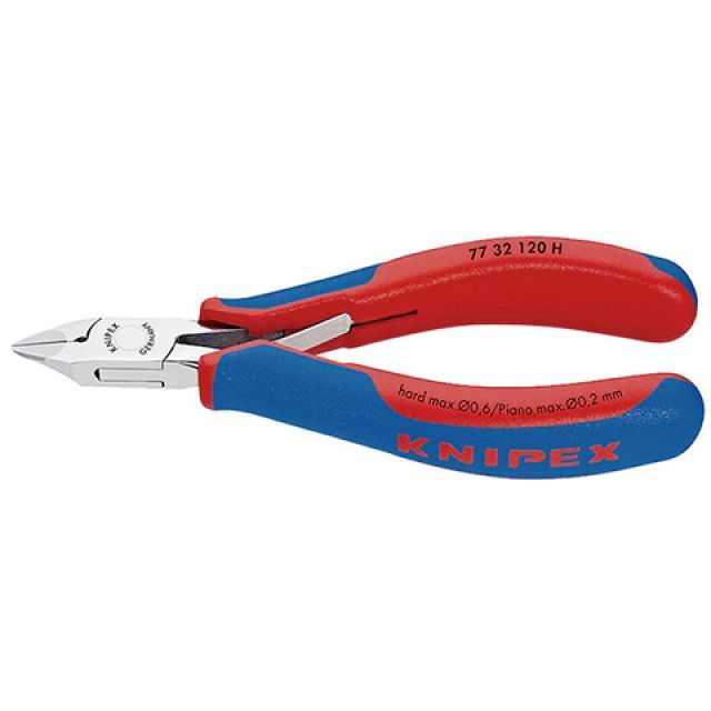 KNIPEX 7732-120H 超硬刃エレクトロニクスニッパー ・7732-120H クニペックス ハンドツール|パークアップ 店