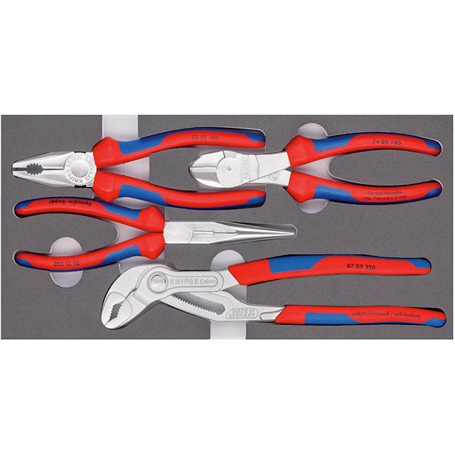 KNIPEX 002001V17 プライヤーセット ウレタントレイ入り ・002001V17 メーカー在庫あり クニペックス ハンドツール｜パークアップ 店