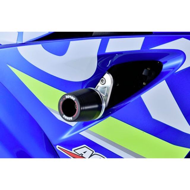 AGRAS レーシングスライダー ジュラコンカラー ホワイト タイプ ロゴ無 342-305-000 アグラス スライダー類 GSX-R1000|パークアップ 店