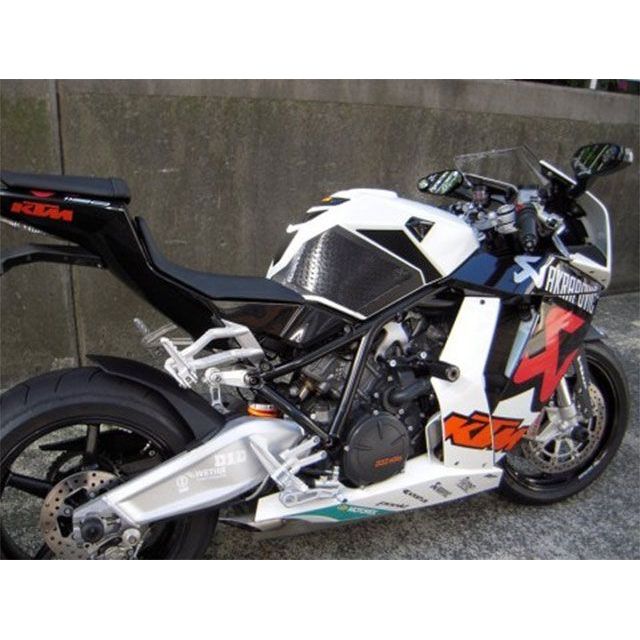 STOMP GRIP トラクションパッド タンクキット（ブラック） 55-10-0058B ストンプグリップ タンク関連パーツ RC8R RC125/200/390