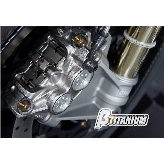 正規品 βTITANIUM Rナインティ フロントフォークピンチボルトキット 