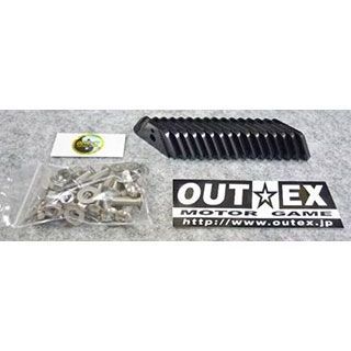 OUTEX スポークブースター フロント用 カラー ブラックアルマイト SB-36-BLACK アウテックス ハブ・スポーク・シャフト KX250F/KX450F/KLX250R/KLX450R