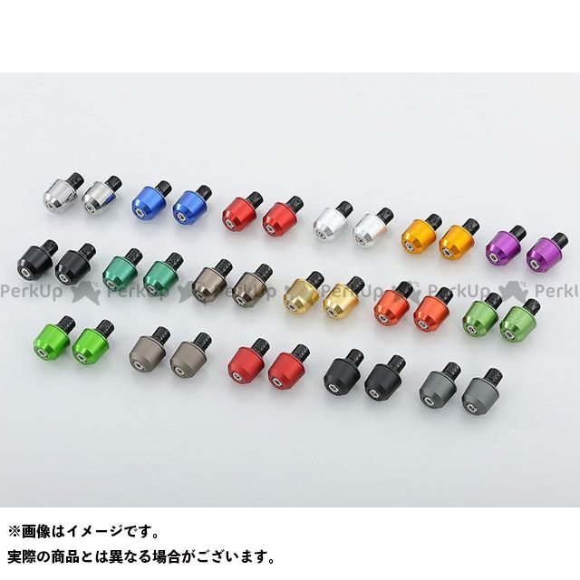 POSH Faith ミドルウェイトバーエンド KAWASAKI車用 M17タイプ カラー ダークグリーン ・032989-08-10 ポッシュフェイス ハンドル関連パーツ