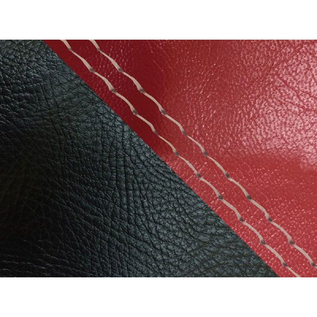 Grondement ダンク（AF74） 国産シートカバー 張替 ワインレッド＆黒 仕様 透明ダブルステッチ GH5561HC3537SW0 グロンドマン シート関連パーツ ダンク
