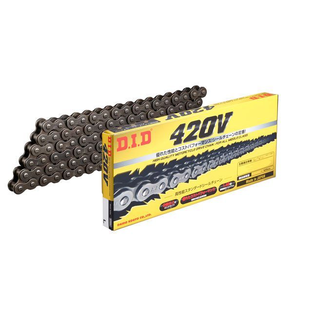 DID ストリートチェーン 420V カシメジョイントタイプ リンク数 106L ディーアイディー チェーン関連パーツ 汎用