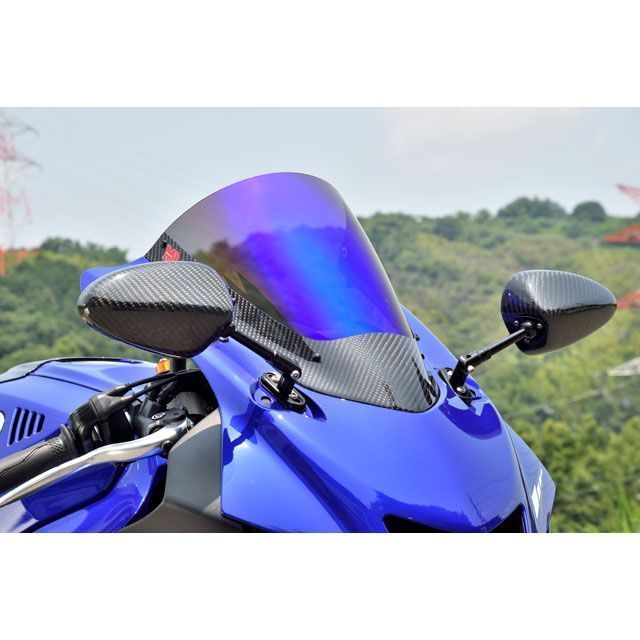 Magical Racing カーボントリムスクリーン 材質 平織りカーボン製 カラー クリア 001-YZR617-0400 マジカルレーシング スクリーン関連パーツ YZF-R6 YZF-R7｜パークアップ 店 26,022円