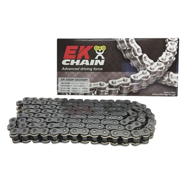 EKチェーン QXリングチェーン 530SR-X2 MLJ カラー シルバー リンク数 92L JAN_4571291814646 メーカー在庫あり 江沼チェーン チェーン関連パーツ 汎用
