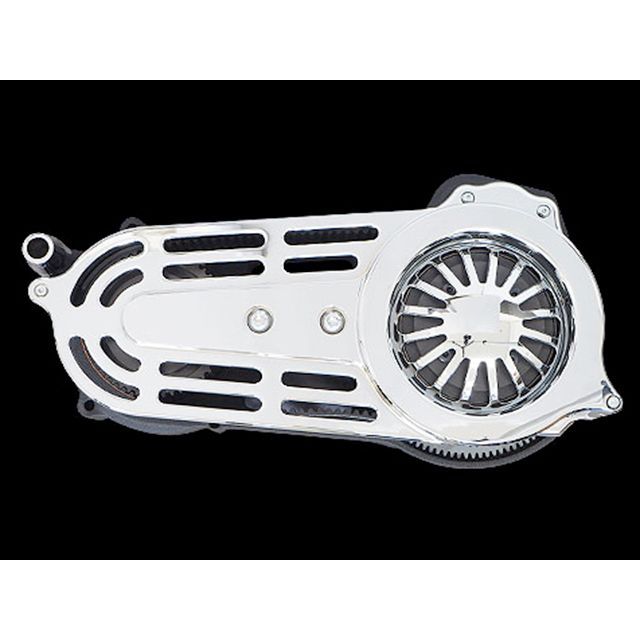 Belt Drives Limited 2inオープンベルトキット4カバー付き 14-16yツアラー 油圧 カラー バックプレート:リンクルブラック/カバー:クローム ・019932 ベルトドライブリミテッド 駆動ベルト ツーリングモデル