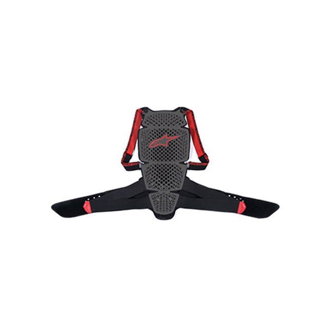 Alpinestars ニュークリオン KR-シェル（スモーク/ブラック/レッド） サイズ S アルパインスターズ 脊椎パッド(バックプロテクター)｜パークアップ 店