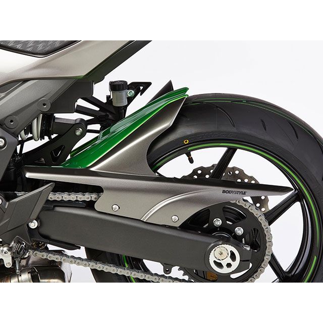 BODY STYLE リアハガー KAWASAKI Z1000 2014-2018 / Z1000 R Edition 2017-2018 ブラック bds_6529453 ボディースタイル フェンダー Z1000｜パークアップ 店