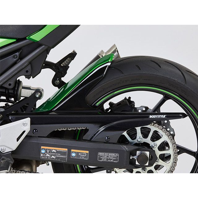 BODY STYLE リアハガー KAWASAKI Z900 2017-2018 未塗装 bds_6529664 ボディースタイル フェンダー Z900｜パークアップ 店