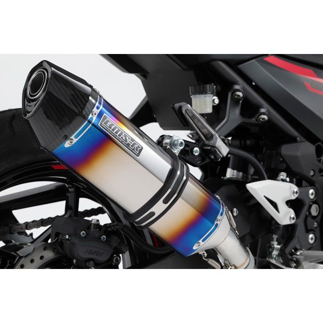 BMS RACING FACTORY CORSA-EVO II スリップオンマフラー ヒートチタン 政府認証 G430-65-P6J BMS マフラー本体 Ninja250|パークアップ 店