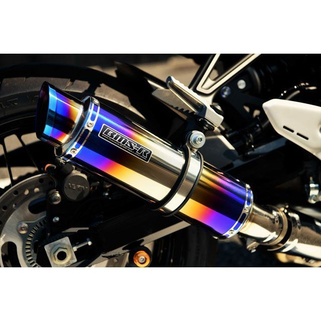 BMS RACING FACTORY R-EVO2 スリップオンマフラー ヒートチタン 政府認証 G429-54-P1J BMS マフラー本体 Z900RS