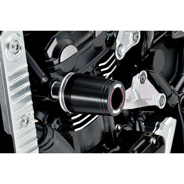 AGRAS レーシングスライダー フレームタイプ φ50 ジュラコンカラー ホワイト タイプ ロゴ無 342-400-000 アグラス スライダー類 Z900RS