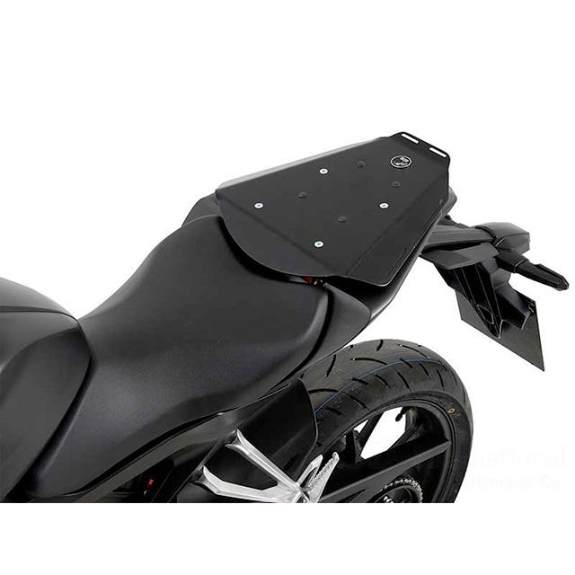HEPCO＆BECKER タンデムシート置換型リアラック「Speedrack EVO」（ブラック） 670-9507-0001 ヘプコ＆ベッカー キャリア・サポート CB125R｜パークアップ 店