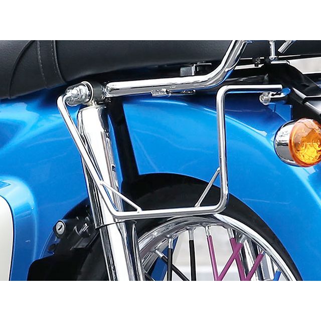 KIJIMA バッグサポート 左側用（メッキ） 210-4932 キジマ キャリア・サポート クロスカブ50/110 スーパーカブ50/110
