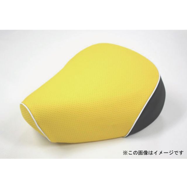Grondement PCX125 国産シートカバー エンボスイエロー タイプ 被せ 仕様 白パイピング 型式 JF56 GR214HC250P20 グロンドマン シート関連パーツ PCX125