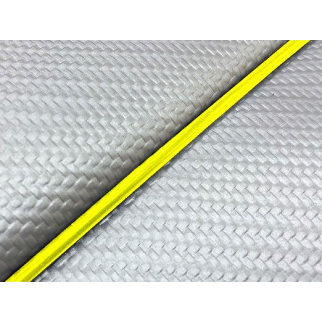 Grondement PCX125 国産シートカバー カーボンシルバー タイプ 被せ 仕様 黄パイピング 型式 JF56 GR214HC170P100 グロンドマン シート関連パーツ PCX125
