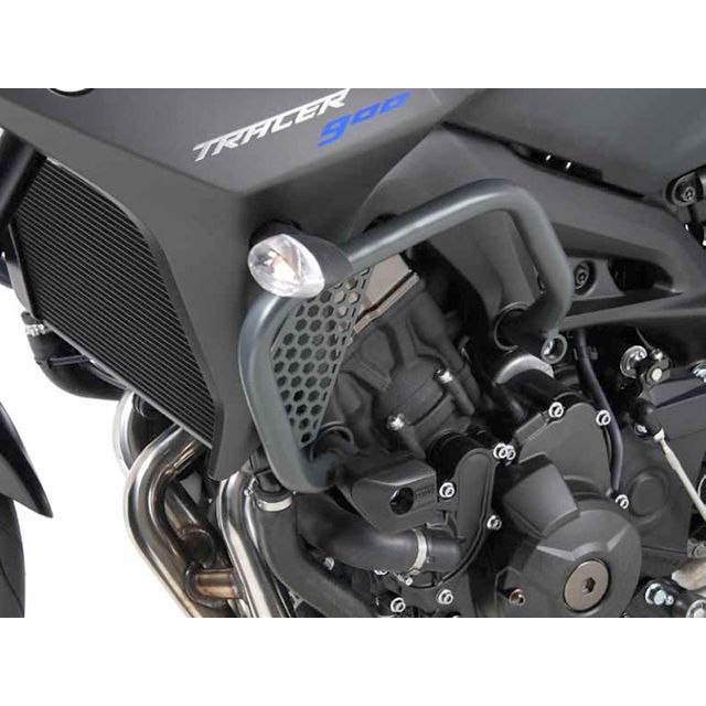 ヘプコ ベッカー トレーサー900 ダークグレイ エンジンガード BECKER HEPCO MT-09トレーサー