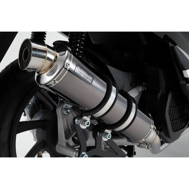 BEAMS R-EVO フルエキゾーストマフラー SMB（スーパーメタルブラック） 政府認証 G180-53-005 ビームス マフラー本体 PCX150｜パークアップ 店 44,431円