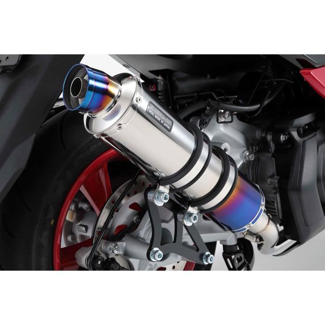 BEAMS R-EVO マフラー ヒートチタン 政府認証 G260-53-007 ビームス マフラー本体 マジェスティS