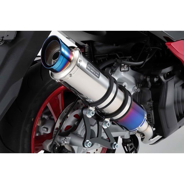 BEAMS R-EVO2 マフラー ヒートチタン 政府認証 G260-54-007 ビームス マフラー本体 マジェスティS