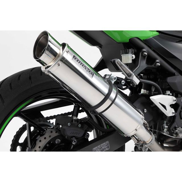 BMS RACING FACTORY R-EVO2 スリップオンマフラー ステンレス 政府認証 G431-54-P3J BMS マフラー本体 NINJA400|パークアップ 店
