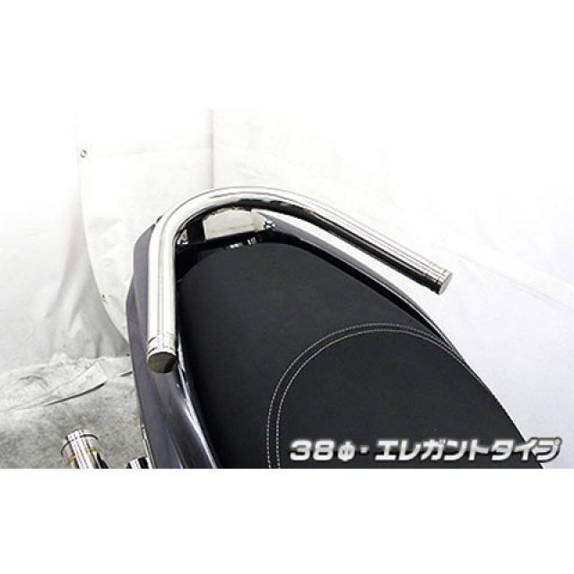 WirusWin トリシティ125（2BJ-SEC1J）用 38φタンデムバー エレガントタイプ ウイルズウィン タンデム用品 トリシティ125｜パークアップ 店