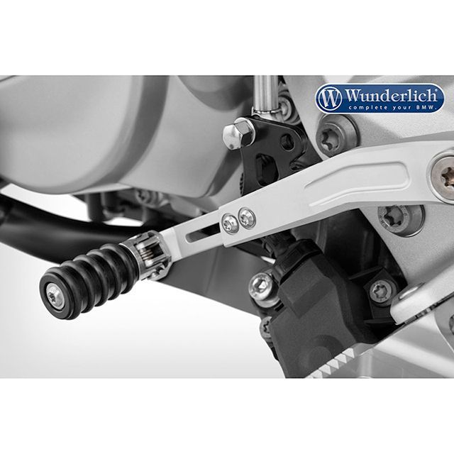 Wunderlich アジャスタブルシフトペダル（シルバー） W26282-001 ワンダーリッヒ ペダル｜パークアップ 店