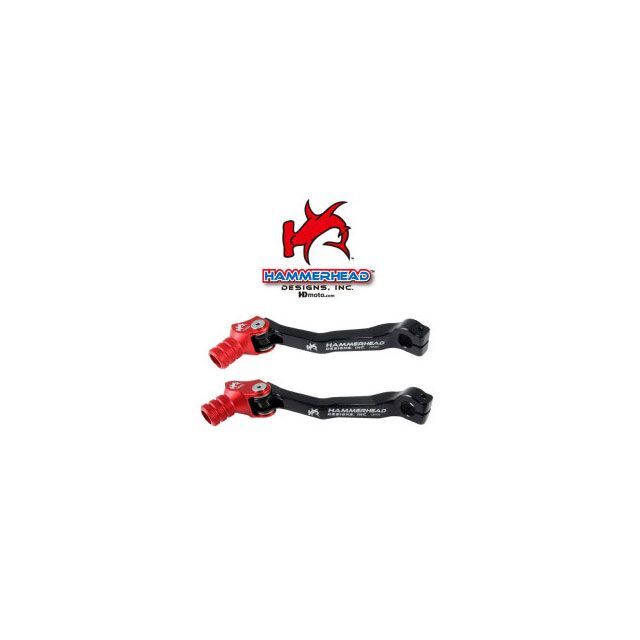 HammerHead CNCシフトペダル Honda CRF250R 18-19、CRF450R/L/RX 17-19 ディップタイプ ラバー オフセット プラス10mm ディップカラー グリーン 01-0112 ハンマーヘッド ペダル CRF250R…