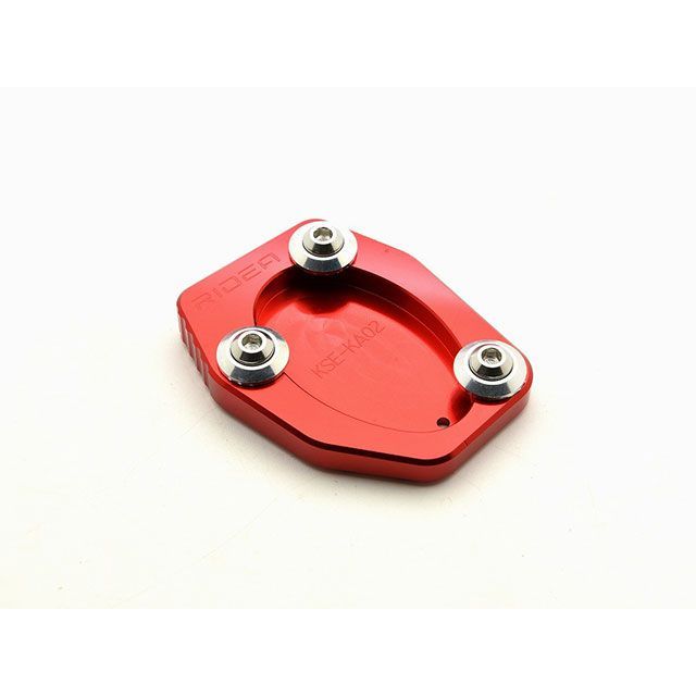 RIDEA サイドスタンドエンド（レッド） RI0000066 リデア スタンド関連パーツ NINJA250 NINJA400