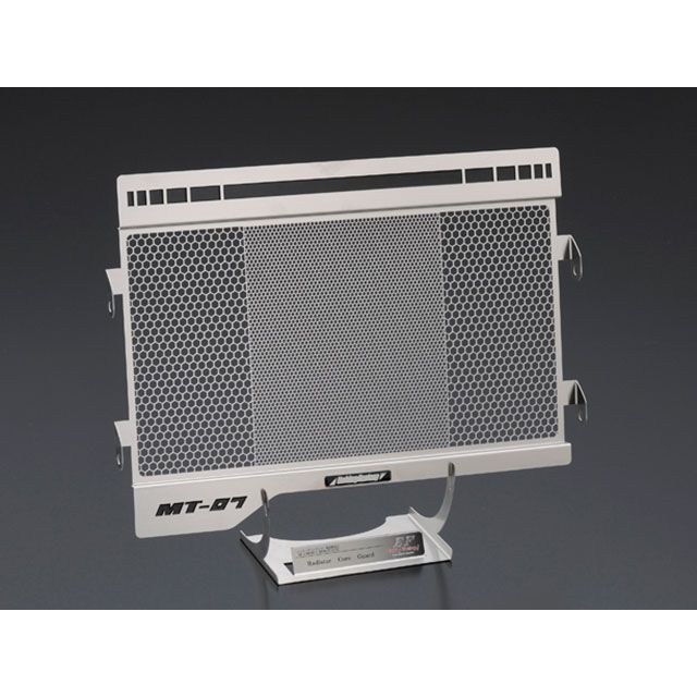 ETCHING FACTORY MT-07（14～18）用ラジエターガード カラー 黒エンブレム RGY-MT07-01-bl エッチングファクトリー ラジエター関連パーツ MT-07｜パークアップ 店 13,276円