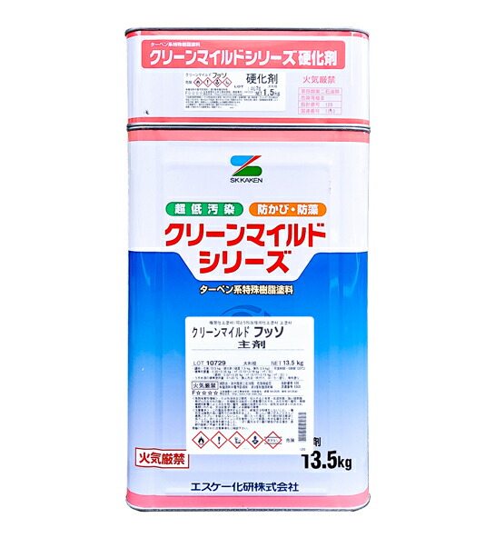 着後レビューで エスケー化研 クリーンマイルドフッソ ツヤ有 日塗工 極