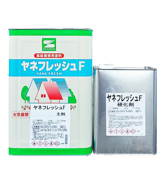 【楽天市場】エスケー化研 ヤネフレッシュSi ツヤ有 標準色 16Kセット