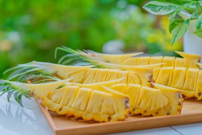 スナックパイン ボゴール 約5kg 6 7個入 アララガマ農園 沖縄西表島 国産パイナップル 減農薬栽培 septicin Com