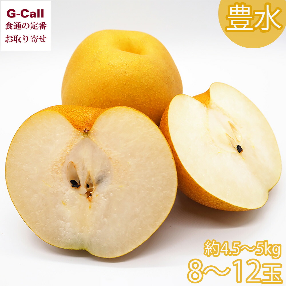 小野口果樹園 栃木県産 豊水 約4.5～5kg 8～12玉 8月下旬から出荷 北海道・四国/九州・沖縄送料別 梨 なし ナシ 果物 くだもの フルーツ お取り寄せ 産地直送