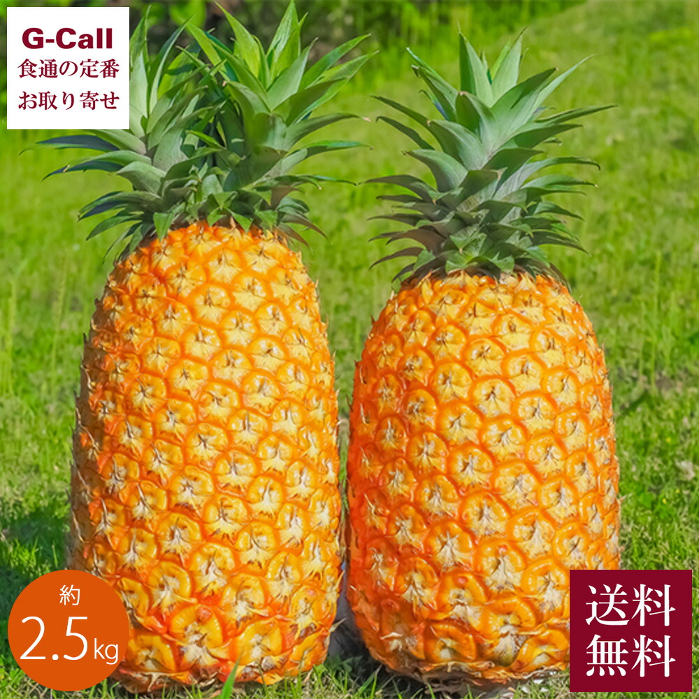 アララガマ農園 ゴールドバレル 約2.5kg 2～3玉 6月中旬～7月下旬下旬発送 指定日不可 送料無料 パイナップル パイン  高糖度 濃厚 旬 お取り寄せ 果物 フルーツ