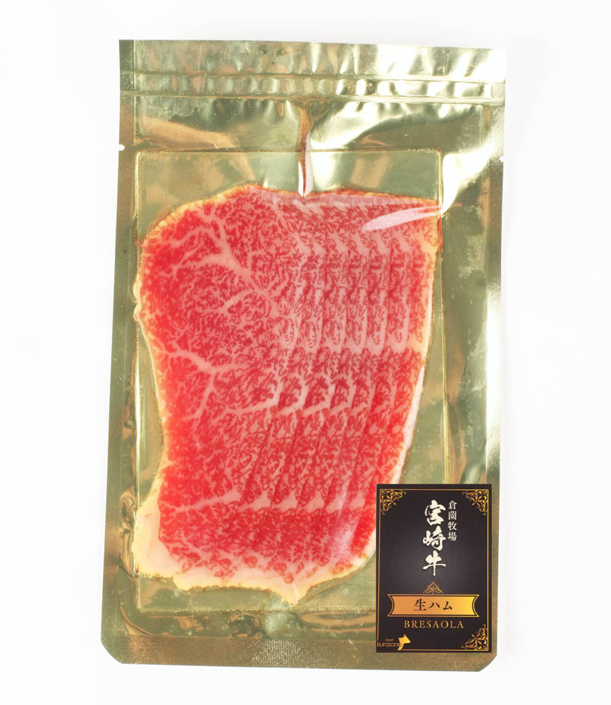 楽天市場 くらぞの牛 宮崎牛の生ハム ブレザオラ 50g 2セット 倉薗牧場 くらぞの牧場 Anaファーストクラス搭載 小林市 牛ハム G Call 食通の定番 お取り寄せ