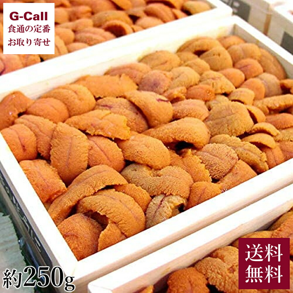 【指定日必須】豊洲 大野水産 極上生うに 木箱入り バフンウニ 約250g 冷蔵 6月上旬～7月下旬出荷 送料無料 北方四島漁 ウニ 雲丹 魚介 海鮮 不揃い お取り寄せ