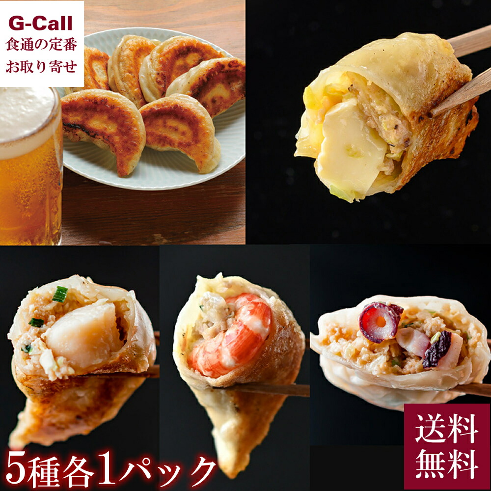 SAPPORO餃子製造所 特選 北海道餃子ギフト 5種セット 指定日不可 送料無料 餃子 北海道餃子 中華料理 お取り寄せ ご飯のお供 ビール おつまみ 贈り物 ギフト