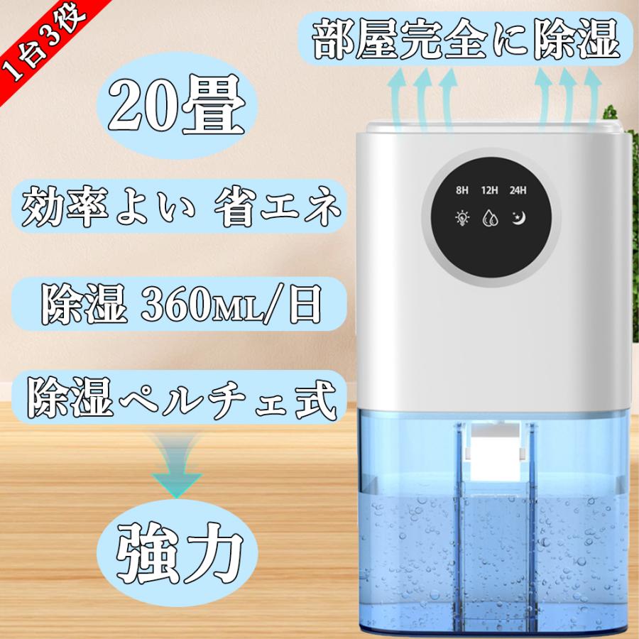 除湿機 空気清浄機 衣類乾燥 コンプレッサー 1.7L 小型 静音 強力 20畳 除湿乾燥機 大容量 多機能 部屋干し カビ対策 乾燥器 湿気対策 日本語取説 7色ランプ2024｜GoldenClover店