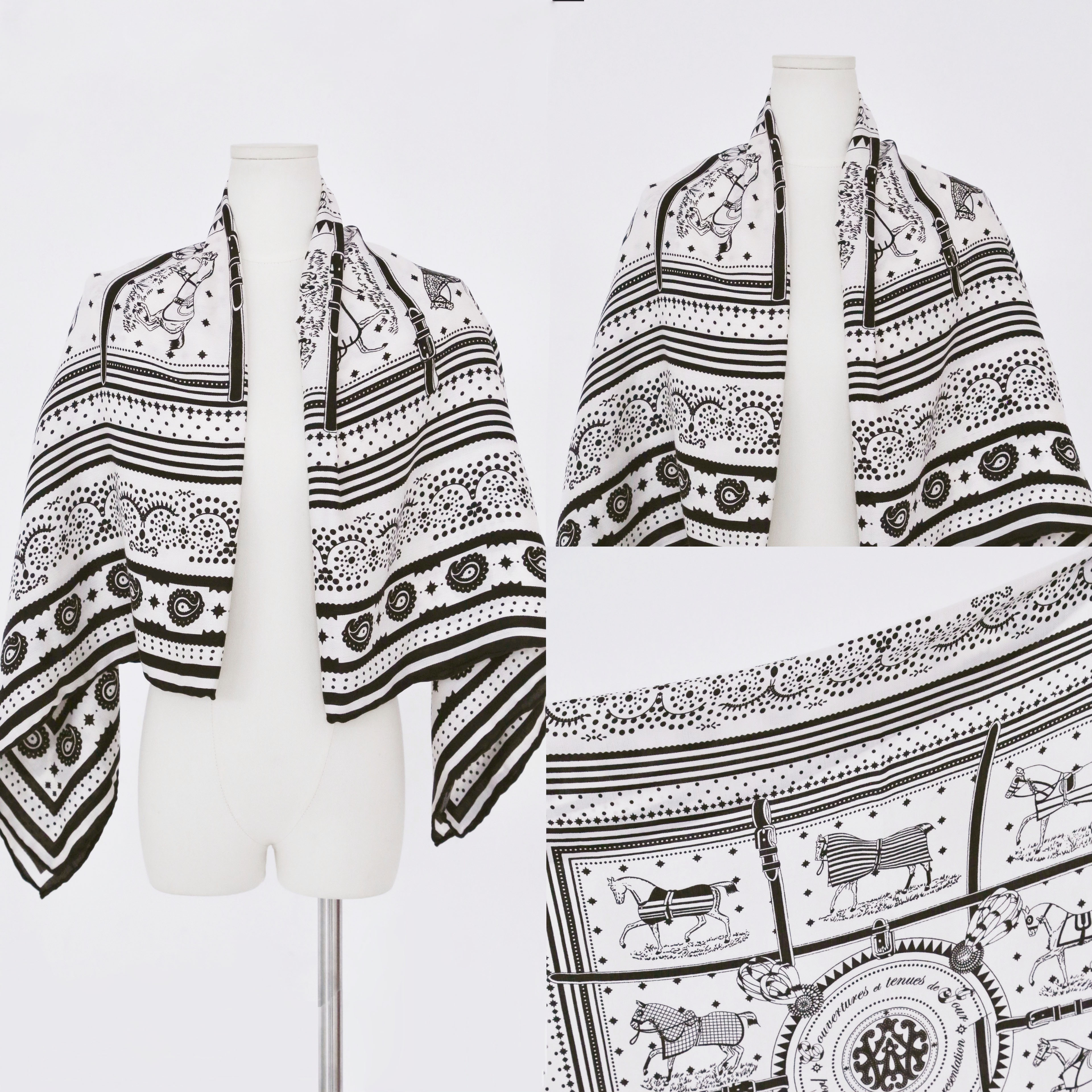 【完売】3color Horse scarf Cashmere素材 楽天市場】限定数 2025 新作 3color Horse scarf Cashmere素材