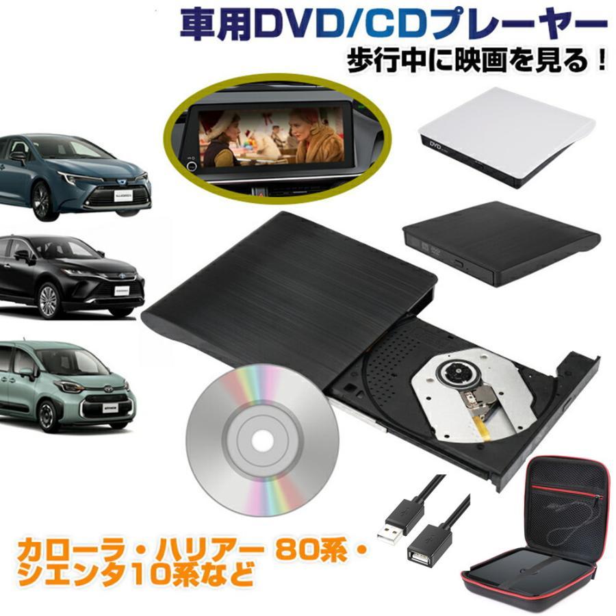 車載用 DVDプレーヤー 車用cdプレイヤー DVD再生専用プレーヤー CDプレーヤー HDMI端子搭載 USB電源 Type-A Type-C リージョンフリー レ