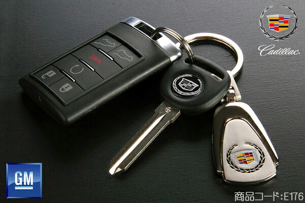 GM純正キーレスリモコン + ブランクキー SET 【適合車】07-14y キャデラック エスカレード (ESV 可) シボレー サバーバン タホ アバランチ シルバラード GMC ユーコン デナリ XL E176｜Global Cruise