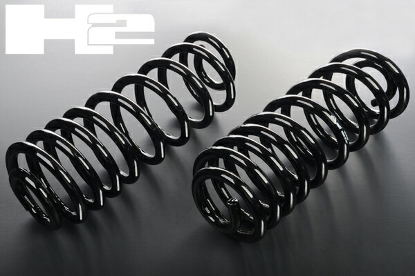 ハマー　h2 ノーマル　リアコイルスプリング 2本セット ブラック ハマーh2 ノーマルリアコイルスプリング 2本セット ブラック