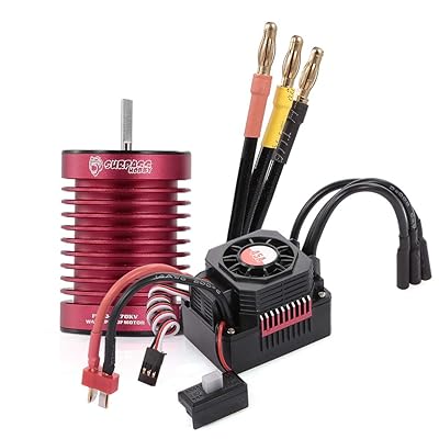 原動機 ESC 1/10 RC鉄道車両 貨物自動車用 F540 4370KV ブラシレスモーター 雨合羽45A ESC BEC付き添い人 SURPASS HOBBY