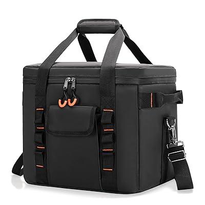 携帯型ワット数 納める御徒面子 Jackery 1000/1000 Pro/1000 Plus/ECOFLOW River2 Pro/River2 Maxに其れ相応して 携帯型ワット数 入れもの 防塵 雨合羽 耐衝撃 携帯型ワット数 御徒面子 取りはらい能力のあるな分け取り